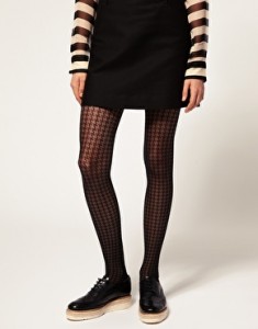 Collants fantaisie chez Asos.