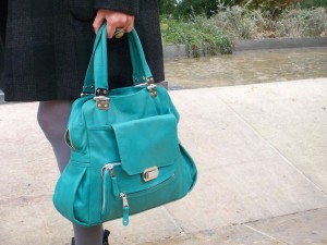 Sac le tanneur Turquoise.