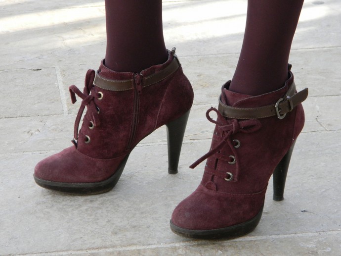 Boots bordeaux Eden Shoes