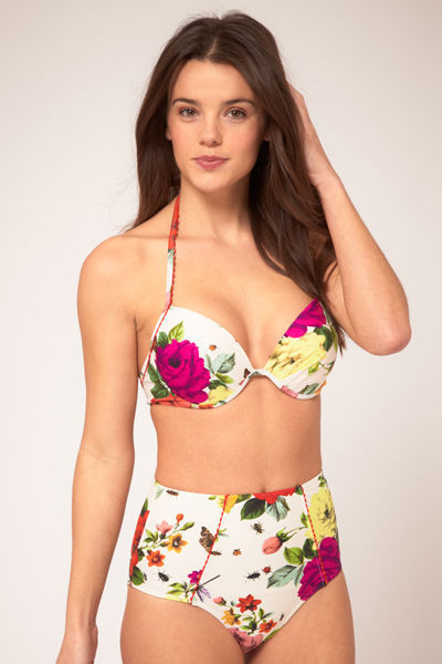 maillot de bain culotte montante