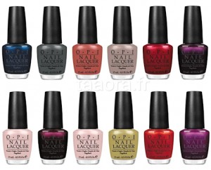 La gamme Germany chez OPI.