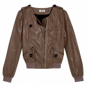 Blouson en cuir Molly Bracken.