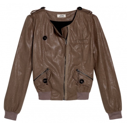 Blouson en cuir