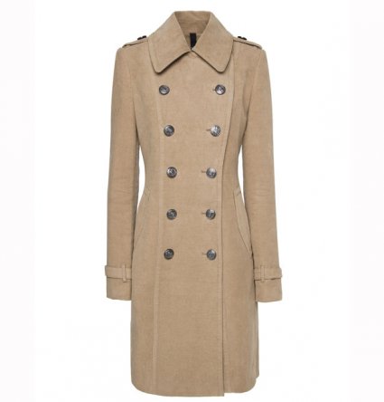 Manteau beige Mango.