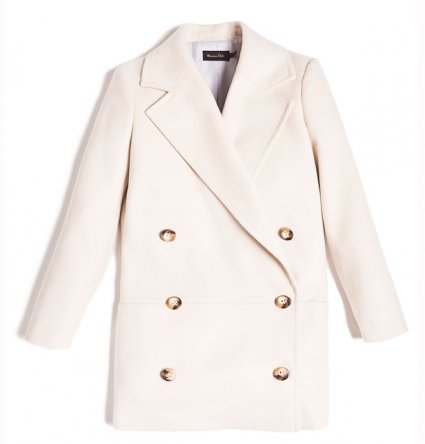 Manteau style caban Massimo Duti.