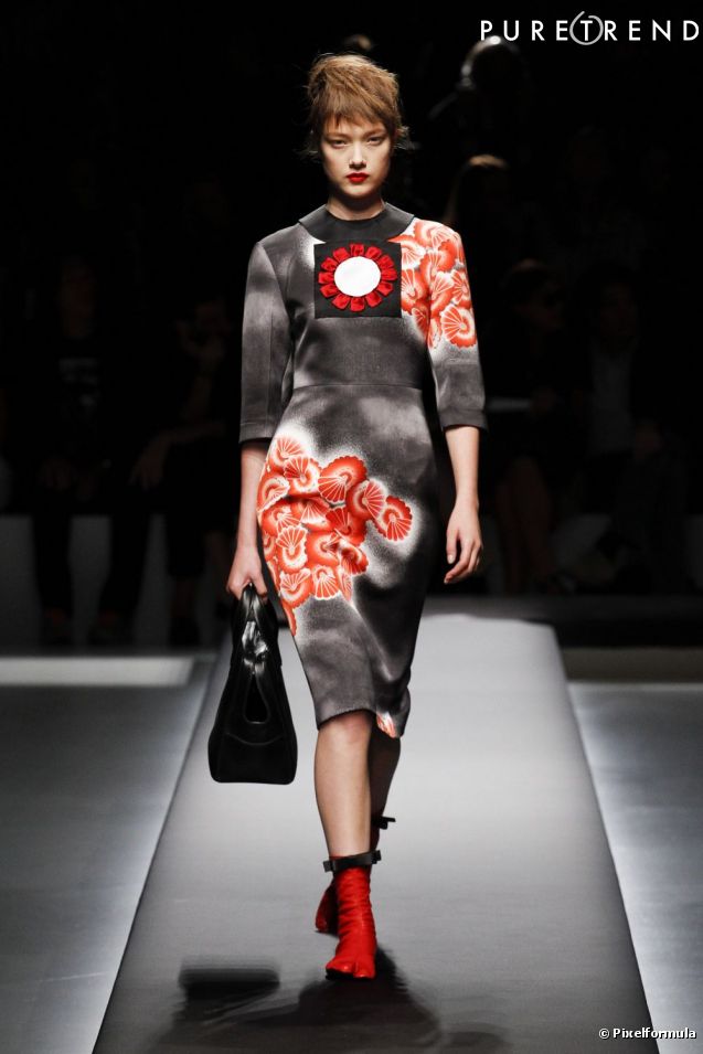 L'imprimé asiatique par Prada.