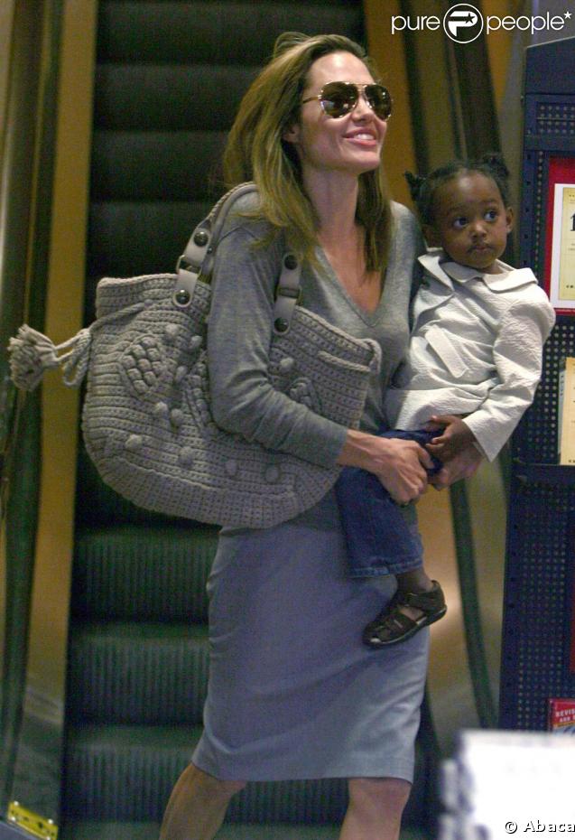 Angelina Jolie et son Darel.