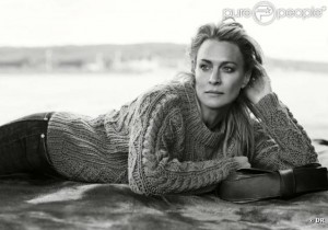 Robin Wright pour la campagne Marilyne.